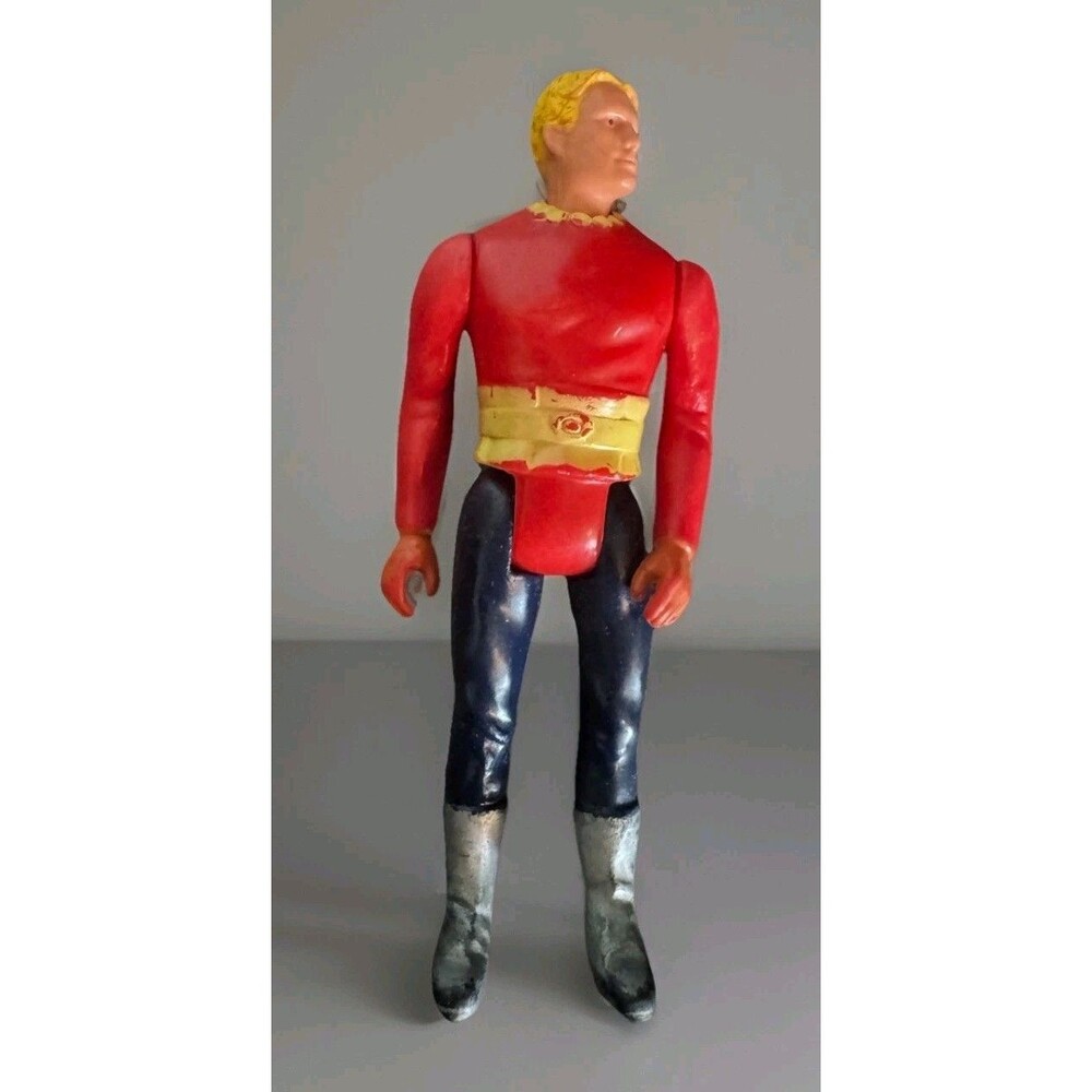 Vintage 1979 Mego Flash Gordon Action Figure Red Suit 4” Hong Kong